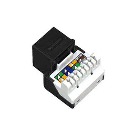 Allen Tel Cat 5e Jack Module, Black AT55-00